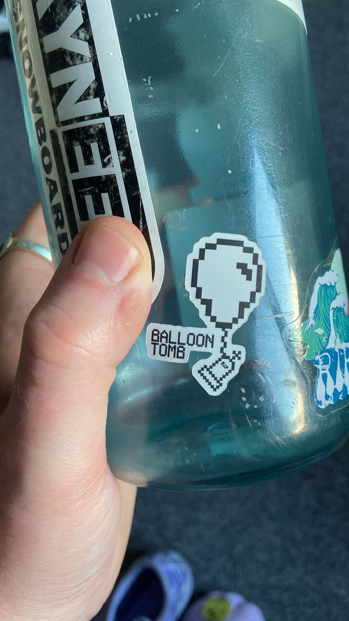 Balloon Tomb stickers